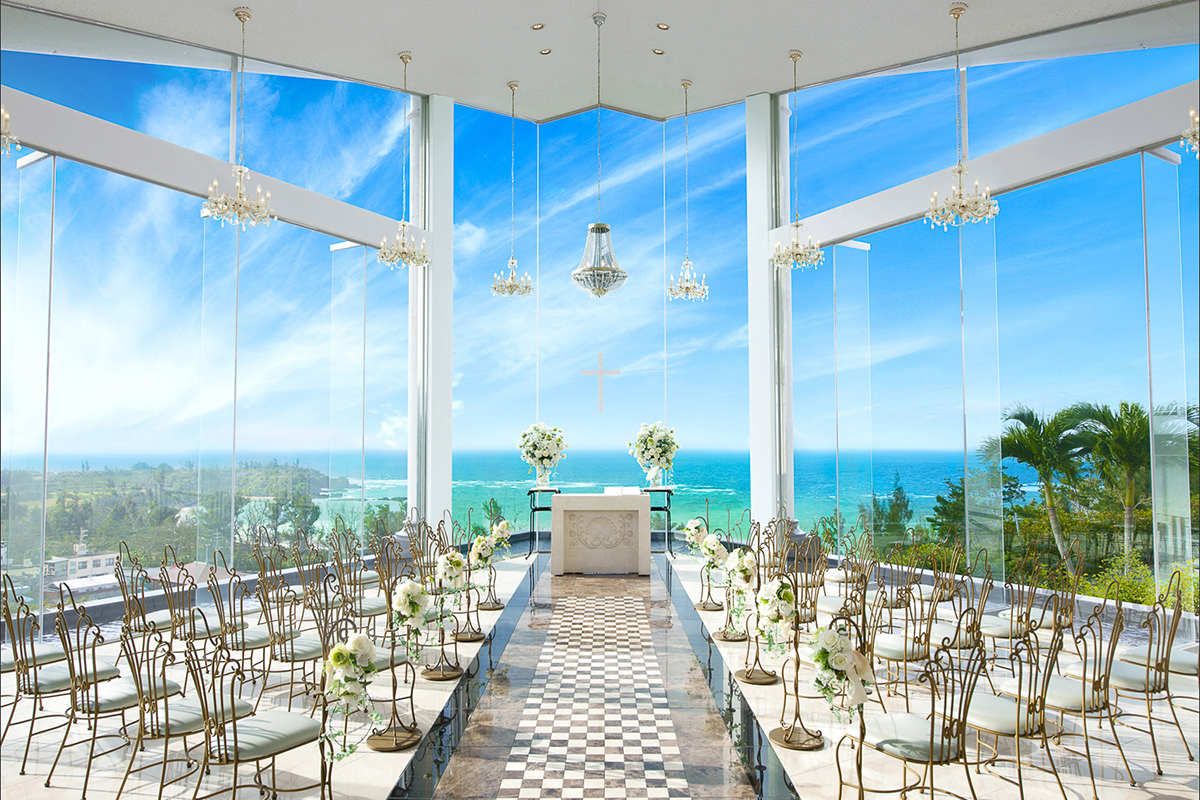 鑽石海洋教堂沖繩婚禮
